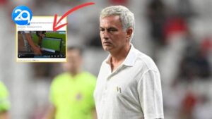 Màn phản đối trọng tài độc đáo của Mourinho